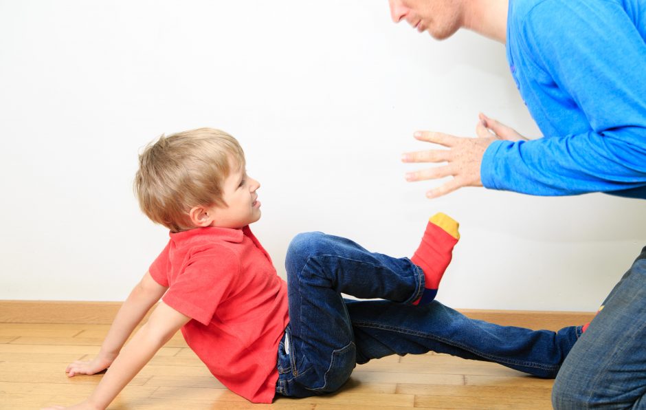Kaip pozityvus drausminimas susijęs su vaiko agresyviu elgesiu?