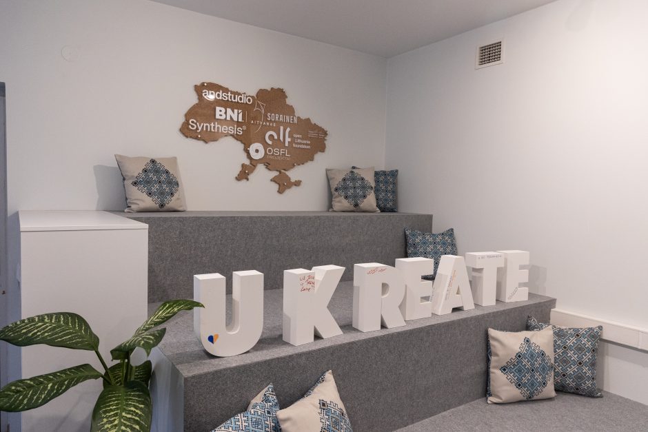 Ukrainos piliečių „Ukreate Hub‘o“ atidarymas