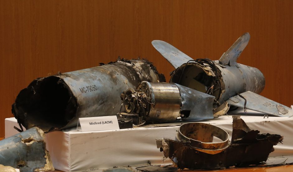 Rijadas: per išpuolį prieš Saudo Arabijos naftos objektus naudotos ir Irano raketos 