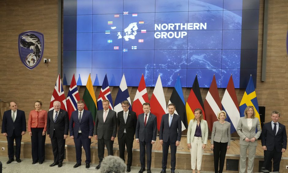 Šiaurės Europos ministrai Lenkijoje aptaria regiono saugumą ir artėjantį NATO susitikimą