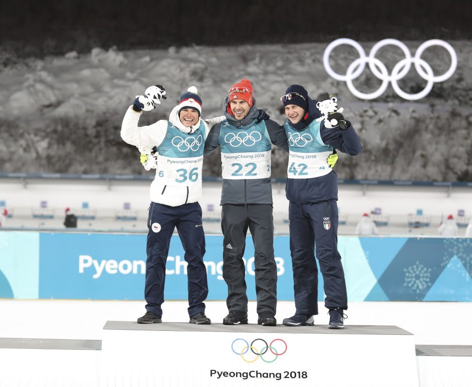 Pjongčango olimpinių žaidynių medalių įskaitos lydere lieka Vokietija