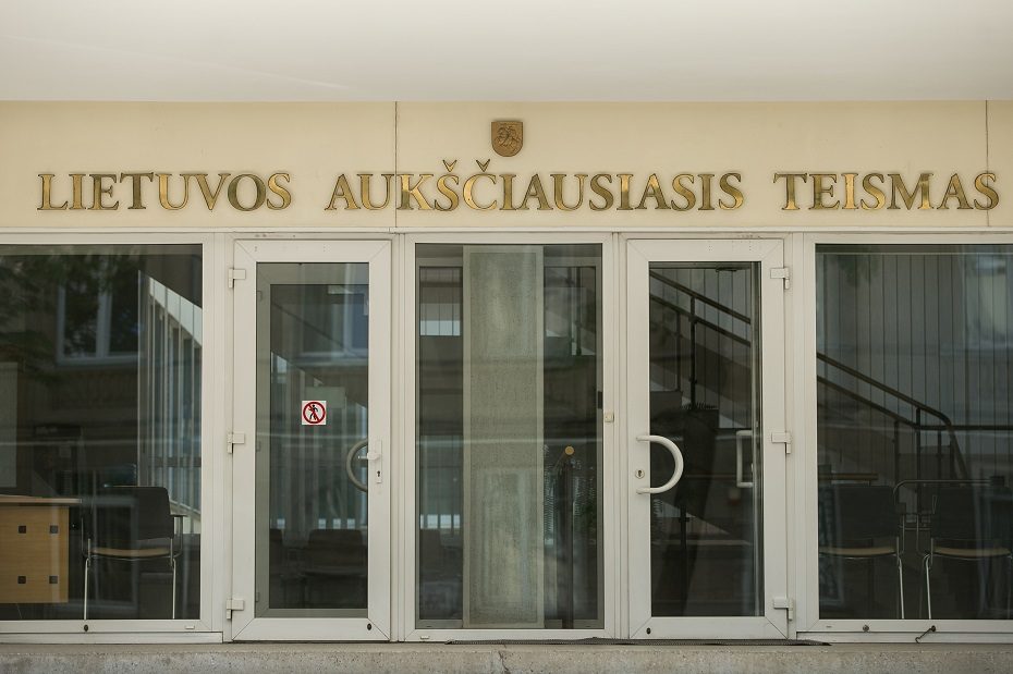 A. Tikniūtė paskirta Lietuvos Aukščiausiojo Teismo teisėja