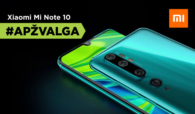 Kuo yra ypatingas „Xiaomi Mi Note 10“? (apžvalga)