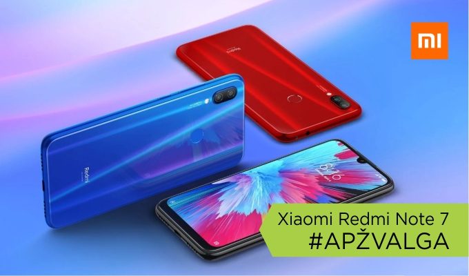 „Xiaomi Redmi Note 7“ – geriausias 2019 m. biudžetinis išmanusis telefonas?