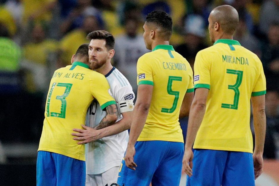 L. Messi – vėl tuščiomis: argentiniečius nukovusi Brazilijos rinktinė žengė į finalą