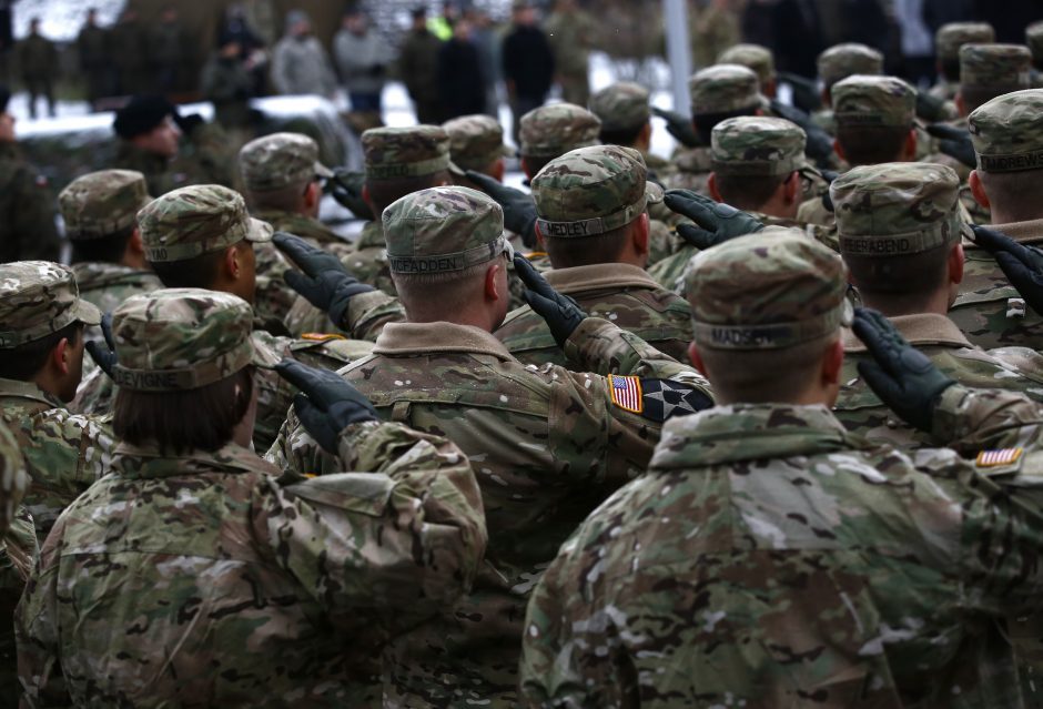 Lenkijoje per eismo nelaimę sužeisti septyni JAV pajėgų kariai
