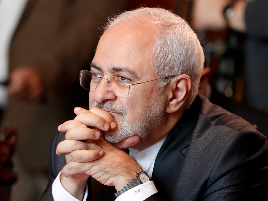 Irano užsienio reikalų ministras: niekas daugiau nebepasitiki Amerika