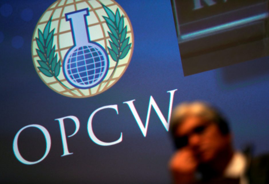 Maskva: dar per anksti kalbėti apie Rusijos pasitraukimą iš OPCW