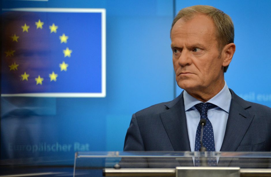 D. Tuskas: ES sprendimas nepakviesti derybų Šiaurės Makedonijos ir Albanijos – klaida