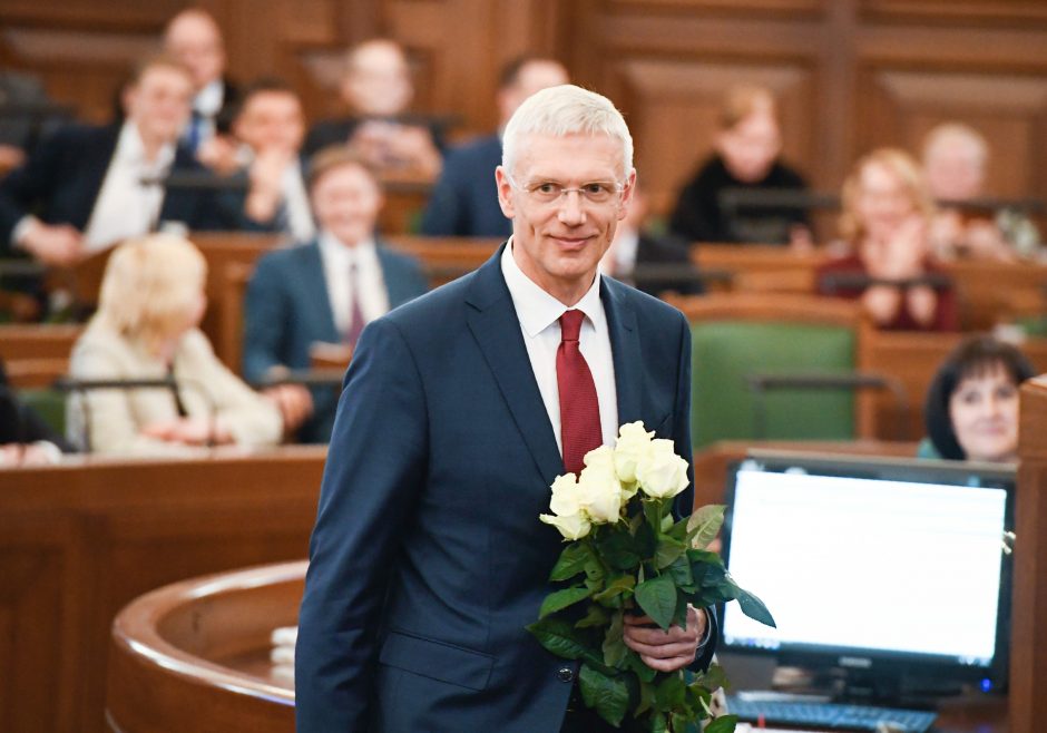 Latvijos Saeima patvirtino K. Karinio koalicinę vyriausybę