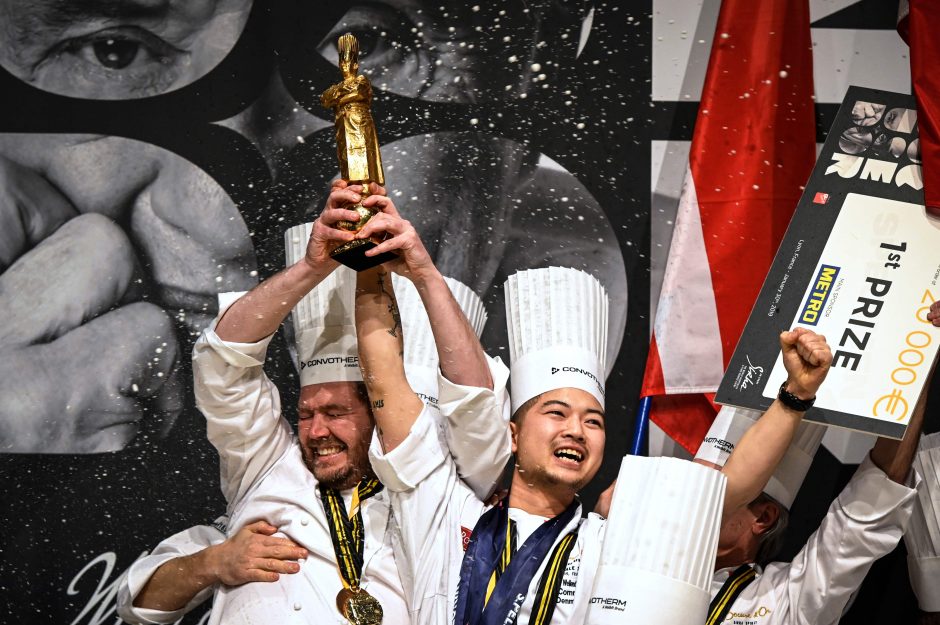 „Gastronomijos pasaulio čempionatą“ laimėjo virtuvės šefas iš Danijos