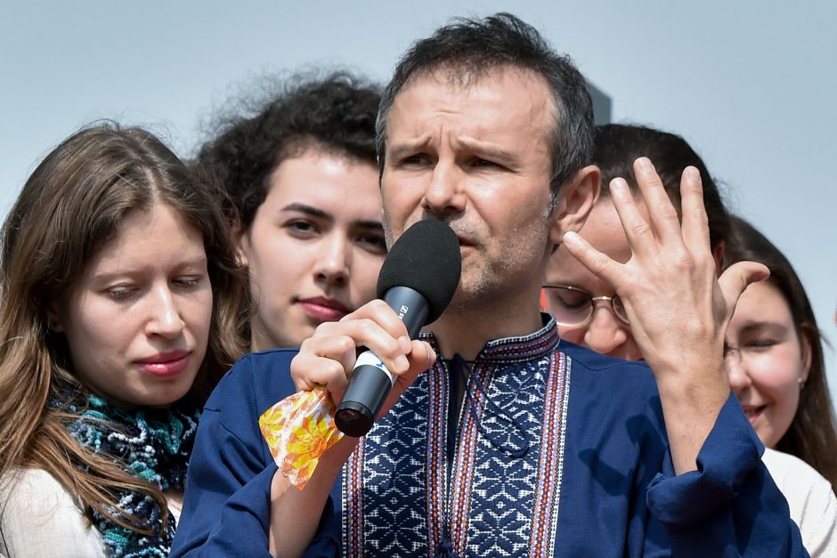 Populiarus ukrainiečių muzikantas S. Vakarčiukas kuria partiją, dalyvaus rinkimuose