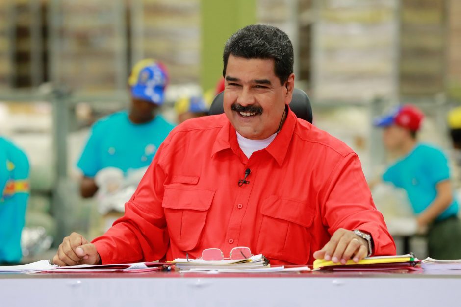 N. Maduro: ES sankcijos mums kelia juoką
