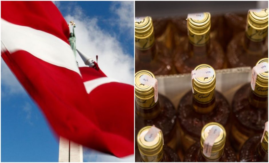 Latvija mažina akcizą alkoholiui 15 proc.