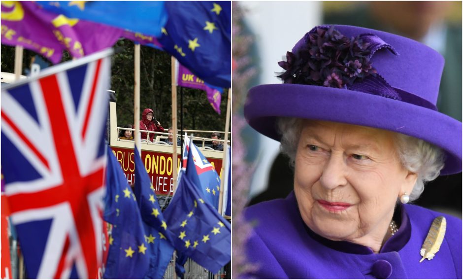 Didžiosios Britanijos karalienė patvirtino teisės aktą dėl „Brexit“ atidėjimo