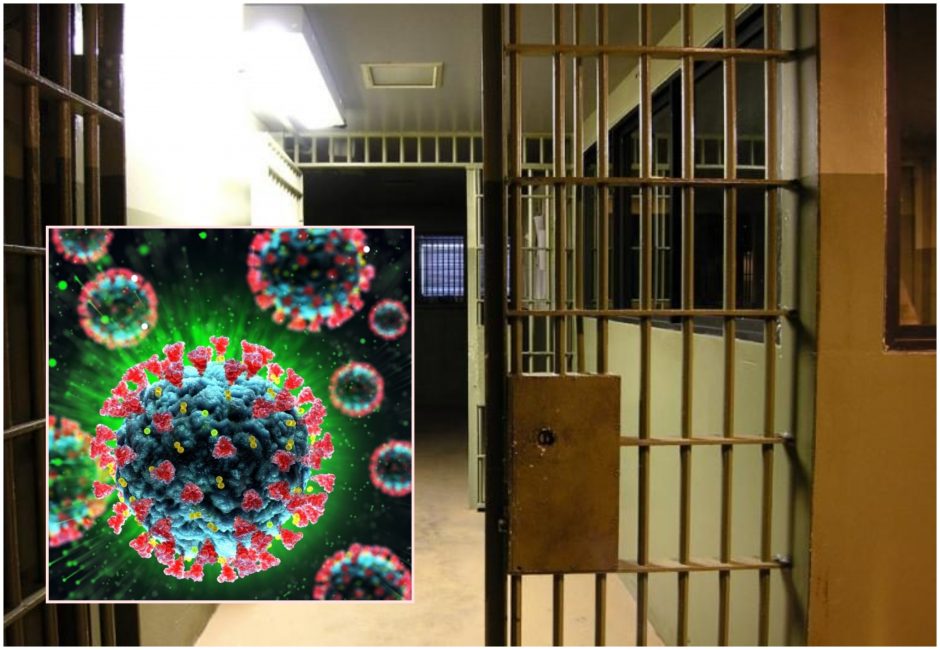 Koronavirusu serga 97 įkalinimo įstaigų pareigūnai ir darbuotojai, 164 kaliniai