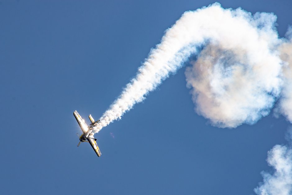 Nidoje – aviacijos šventė: netrūko įspūdingų pasirodymų ir žiūrovų