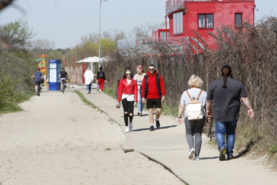 Šiluma palieka Klaipėdą