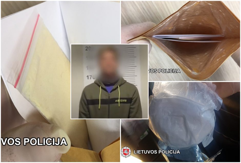 Klaipėdos kriminalistai sulaikė du vyrus įtariamus psichotropinių medžiagų kontrabanda į Lietuvą