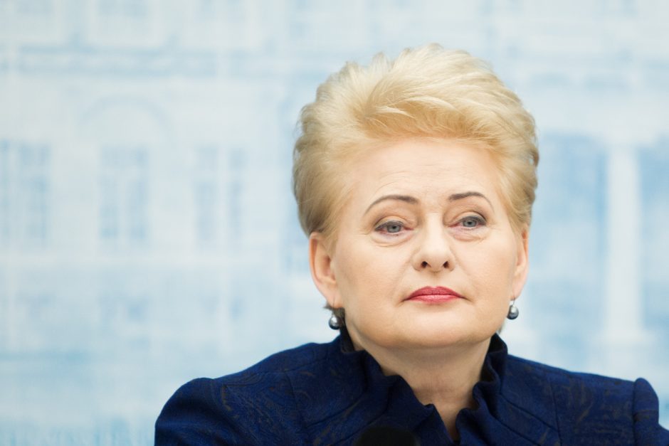 D. Grybauskaitė vetavo pataisas dėl atliekų deginimo jėgainių