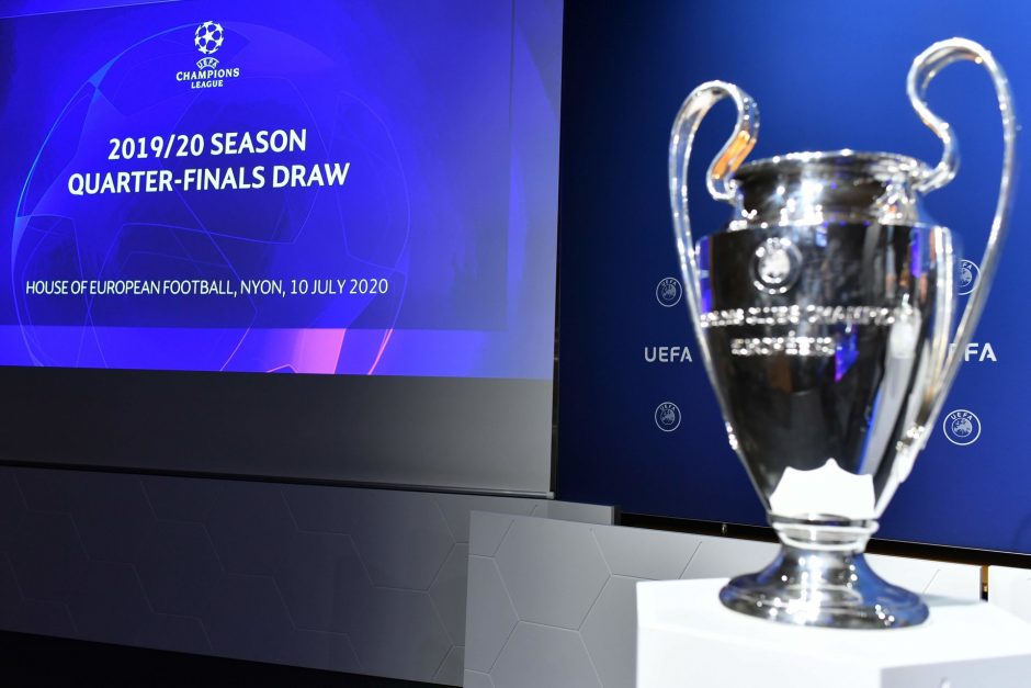 Ištraukti UEFA Čempionų lygos burtai: ketvirtfinaliuose – galimos grandų akistatos