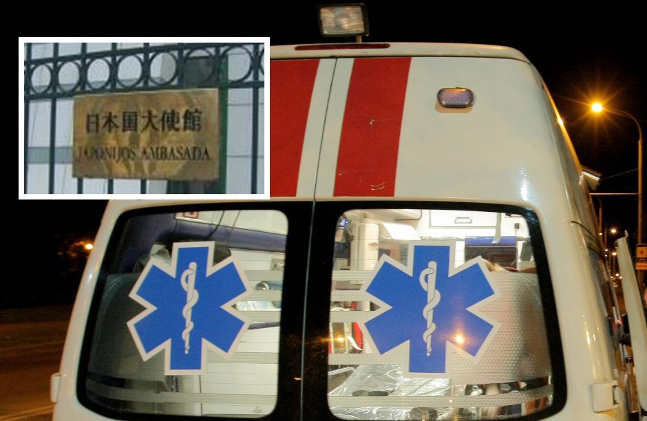 Vilniuje į avariją pateko Japonijos ambasados darbuotojas: sužaloti du žmonės