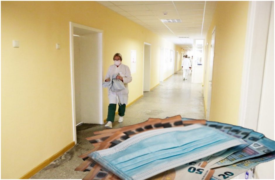 Teismas priteisė Panevėžio ligoninei daliai medikų išmokėti priedus už darbą per pandemiją