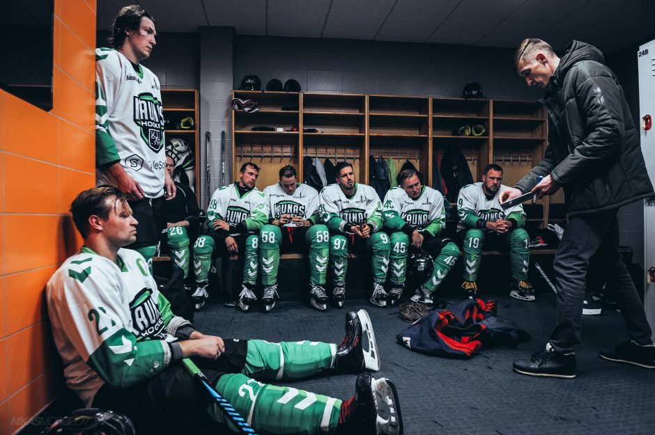 „Kaunas Hockey“ prieš akistatą su „Hockey Punks“ padidino treniruočių tempą