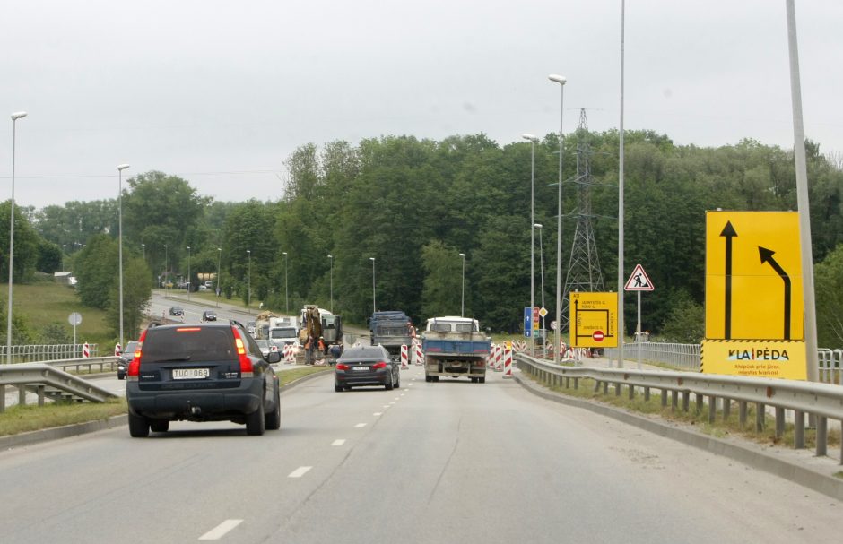 Ženklai klaidino vairuotojus: kelionė Klaipėdos gatvėmis tapo išbandymu