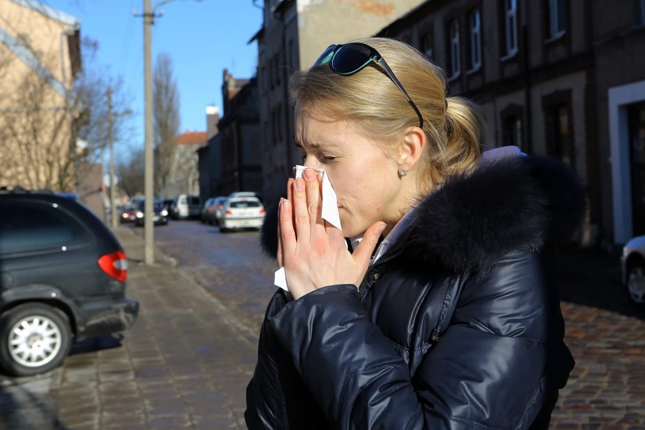 Sergančiųjų gripu Klaipėdoje nemažėja: ligoninėje – jau dešimt žmonių