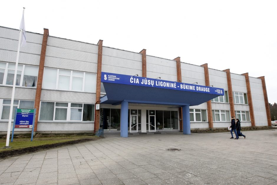 Klaipėdos universitetinė ligoninė atveria skyrius
