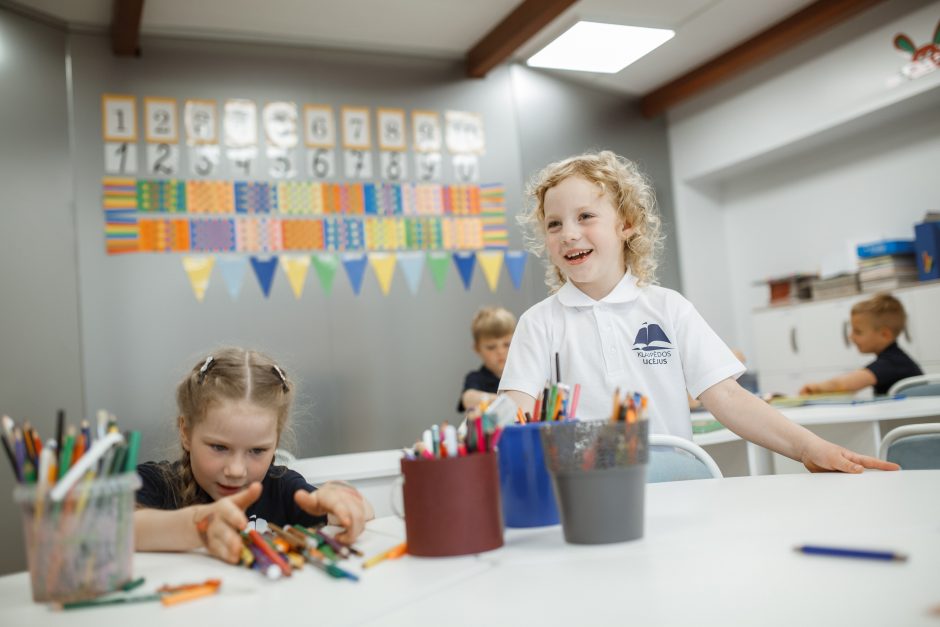 Vaikai Klaipėdos licėjuje bus ugdomi jau nuo 3 metų – remsis angliška programa