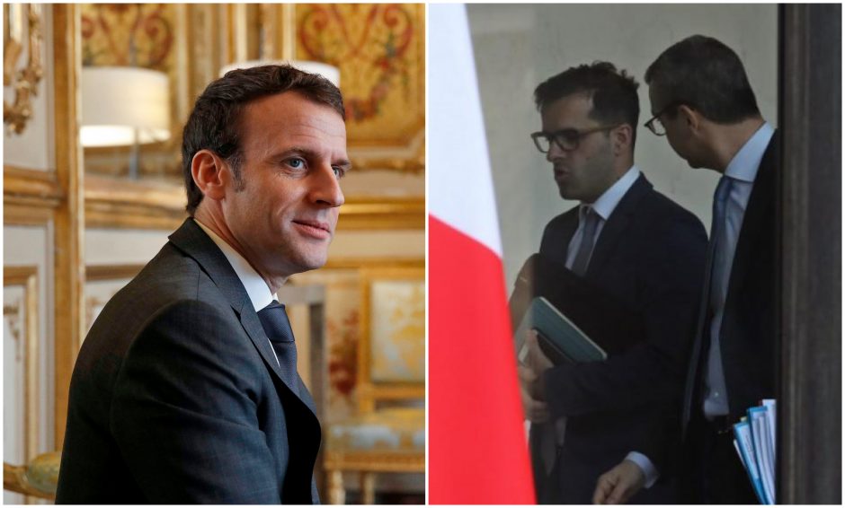 E. Macronui pertvarkant savo komandą atsistatydino vienas pagrindinių patarėjų