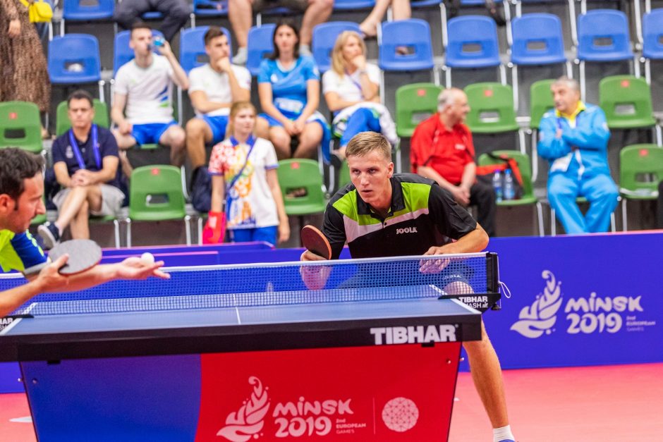 Lietuvos stalo tenisininkai išvyko kovoti dėl kelialapių į Olimpines žaidynes
