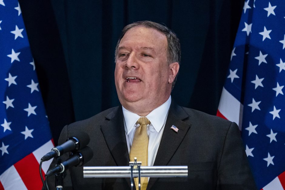 M. Pompeo: JAV tikisi tęsti derybas su Šiaurės Korėja