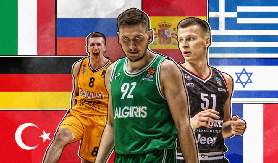  Septyni Lietuvos krepšininkai, galintys pradėti legionieriaus karjerą