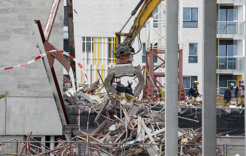 Belgijoje per statomos mokyklos griūtį žuvo penki žmonės