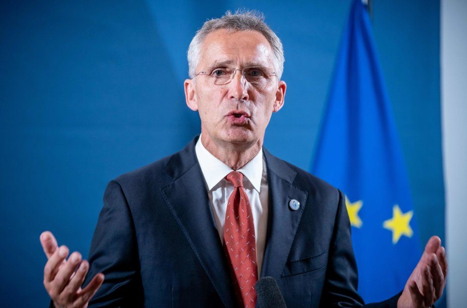 NATO vadovas neigia, kad Aljansas kelia grėsmę Baltarusijai