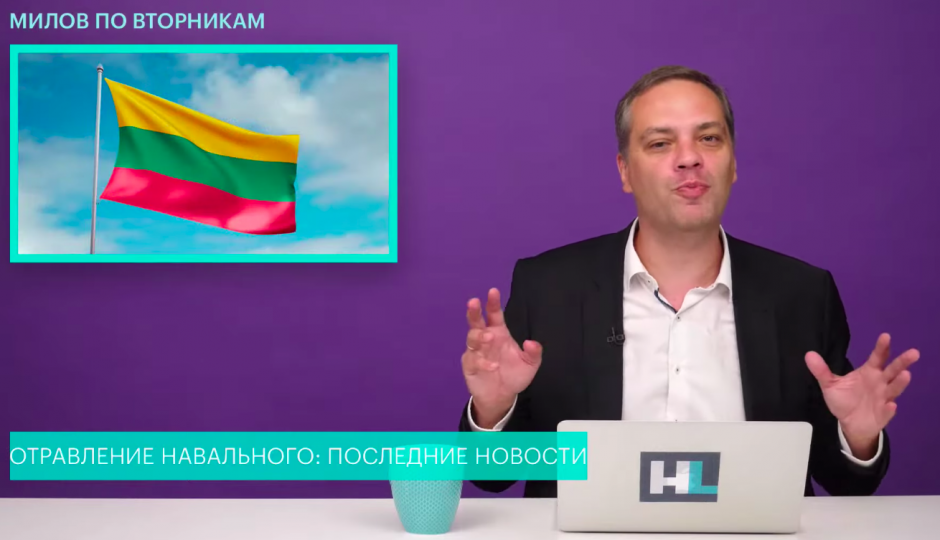 A. Navalno bendražygis dėkojo Lietuvai už palaikymą