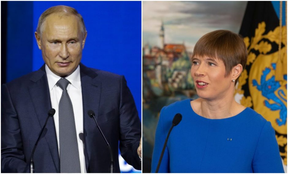 Oficialu: V. Putinas susitiks su Estijos prezidente K. Kaljulaid