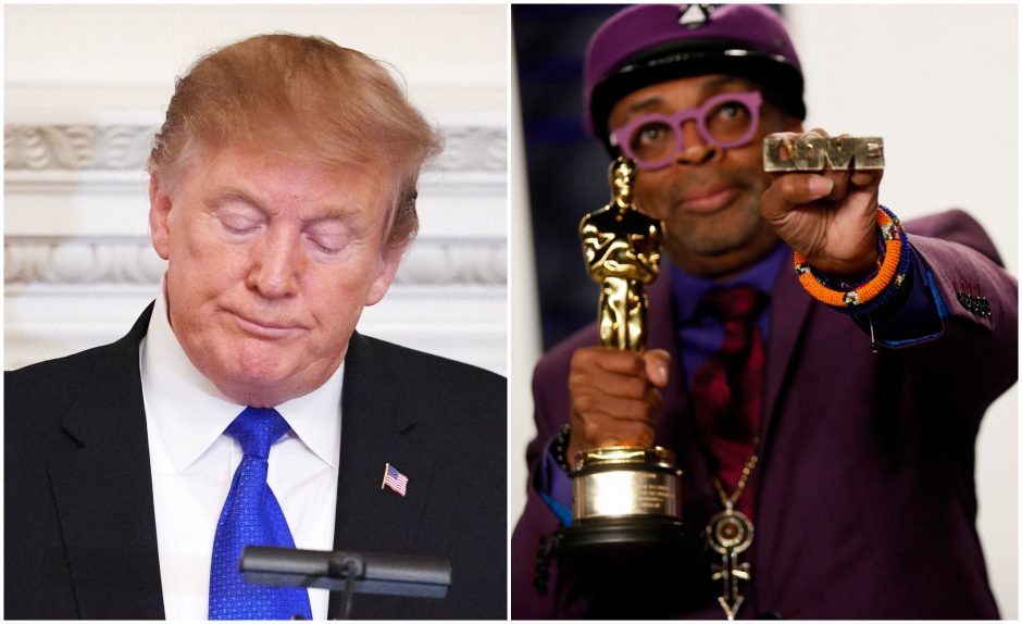 Atgarsiai po „Oskaro“ apdovanojimų: D. Trumpas apkaltino kūrėją rasistiniu išpuoliu