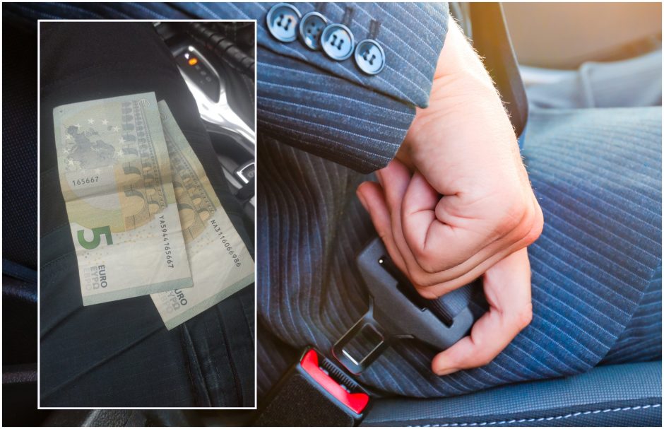 Palangoje BMW vairuotojas savo nuodėmes bandė išpirkti kyšiu: pareigūnams pasiūlė 10 eurų