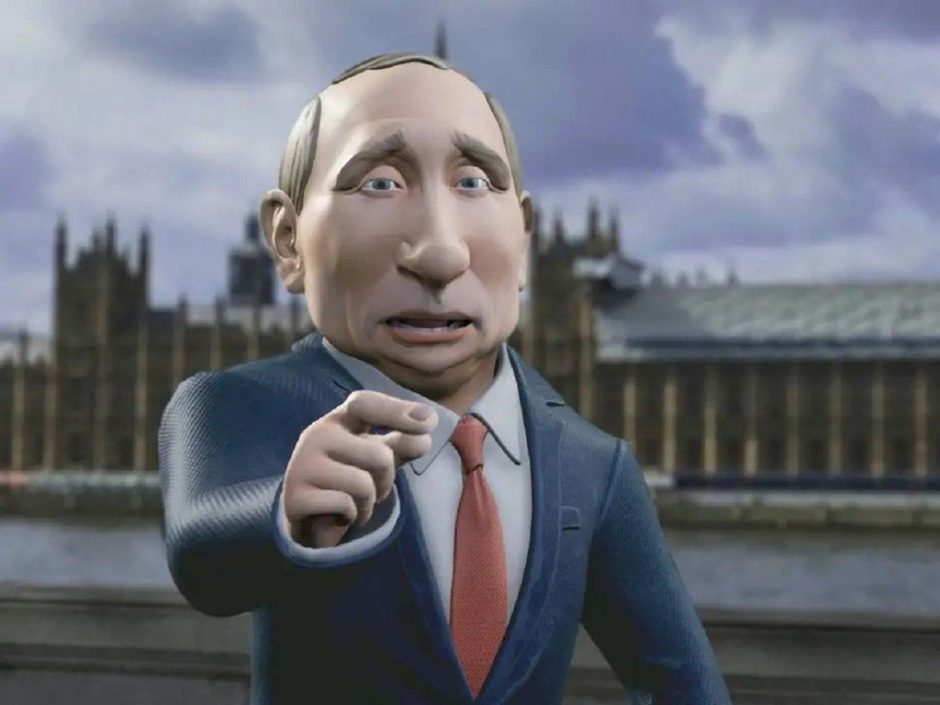 Virtualus V. Putinas ves pokalbių laidą per BBC 