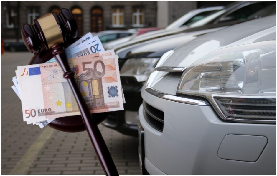 Automobiliais iš JAV prekiavęs klaipėdietis kaltinamas nesumokėjęs beveik 200 tūkst. eurų mokesčių