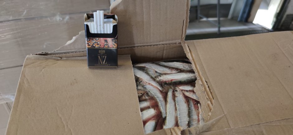 Per pirmą šių metų ketvirtį muitininkai sulaikė apie 3,4 mln. pakelių kontrabandinių cigarečių