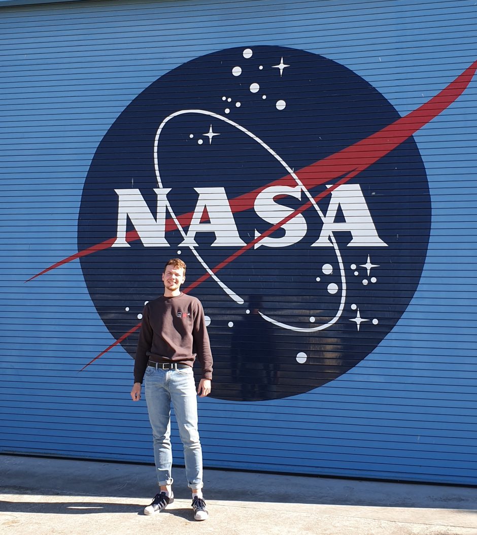 NASA dirbantis studentas: mane supa aukščiausio lygio specialistai
