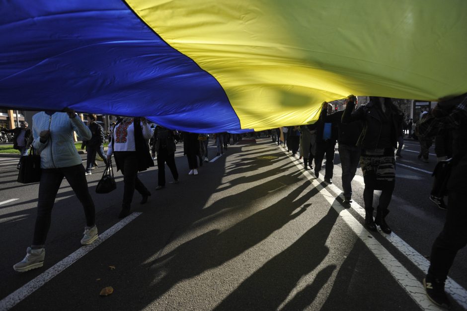 Ukraina pareiškė protestą Rusijai dėl konsulato Sankt Peterburge darbuotojo užpuolimo