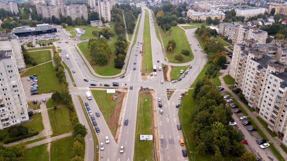 Iki metų pabaigos bus rekonstruota dar viena miesto sankryža: šį kartą – Šilainiuose