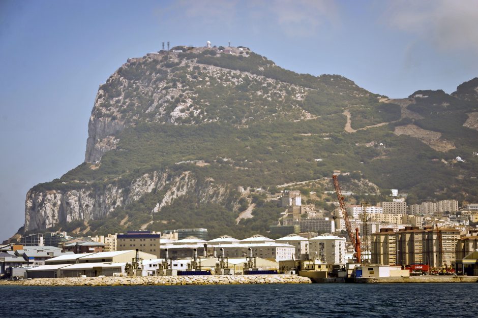 Gibraltare sulaikytas tanklaivis, galimai gabenęs naftą Sirijai