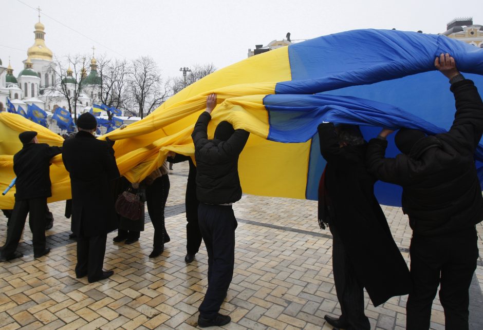 Ukraina žada kasmet minėti pasipriešinimo Krymo okupacijai dieną